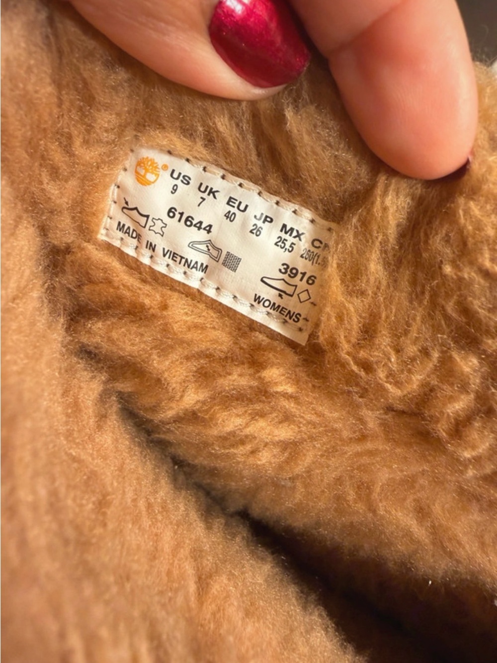 Timberland women’s Tall Shearling-Trim Suede Boots in Mustard Yellow - Picture 5 of 7